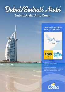 Costa Diadema crociera Dubai