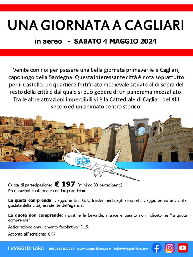 viaggio di gruppo-Cagliari- i viaggi di lara