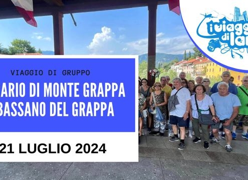 viaggio di gruppo sacrario cima grappa e bassano