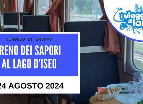 viaggio di gruppo treno dei sapori lago iseo