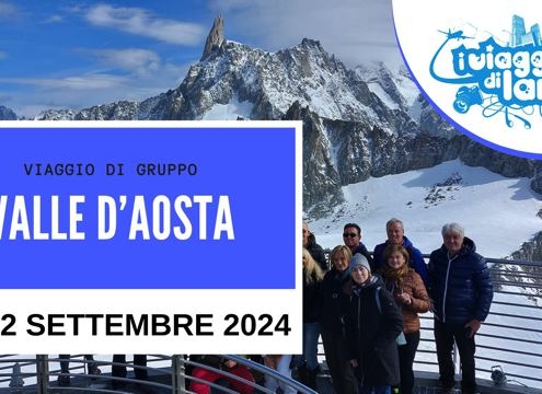 viaggio di gruppo valle d'aosta