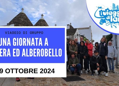 viaggio di gruppo matera e alberobello