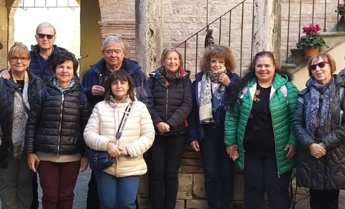 viaggio di gruppo val d'orcia