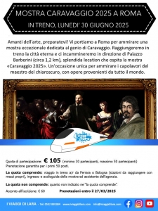 Mostra Caravaggio 2025 a Roma