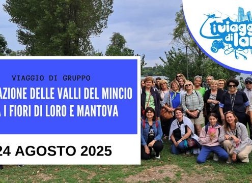 viaggio di gruppo a mantova e navigazione mincio
