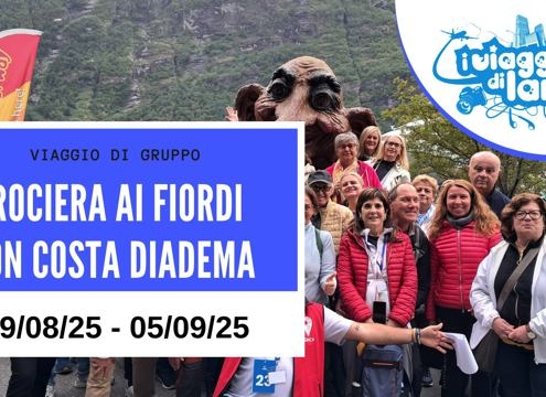 crociera di gruppo ai fiordi, costa diadema