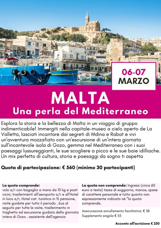viaggio di gruppo-MALTA- i viaggi di lara
