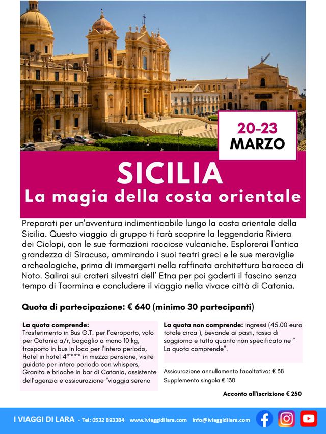 viaggio di gruppo-Sicilia - i viaggi di lara