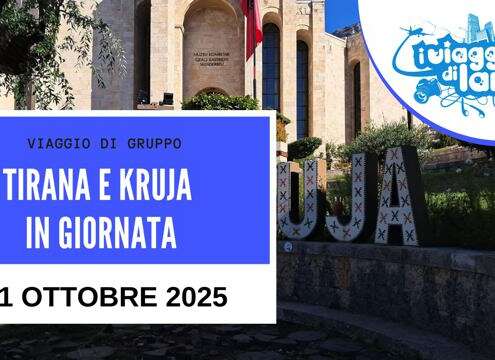 viaggio di gruppo albania tirana kruja