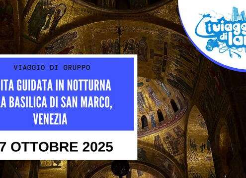 viaggio di gruppo venezia visita san marco notturna
