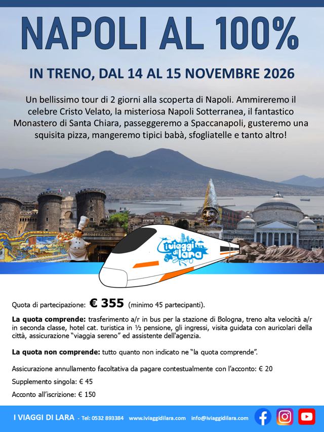 viaggio di gruppo a napoli - i viaggi di lara