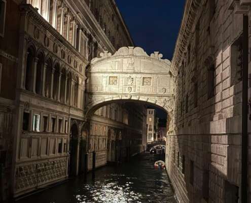 viaggio di gruppo venezia notturna giugno