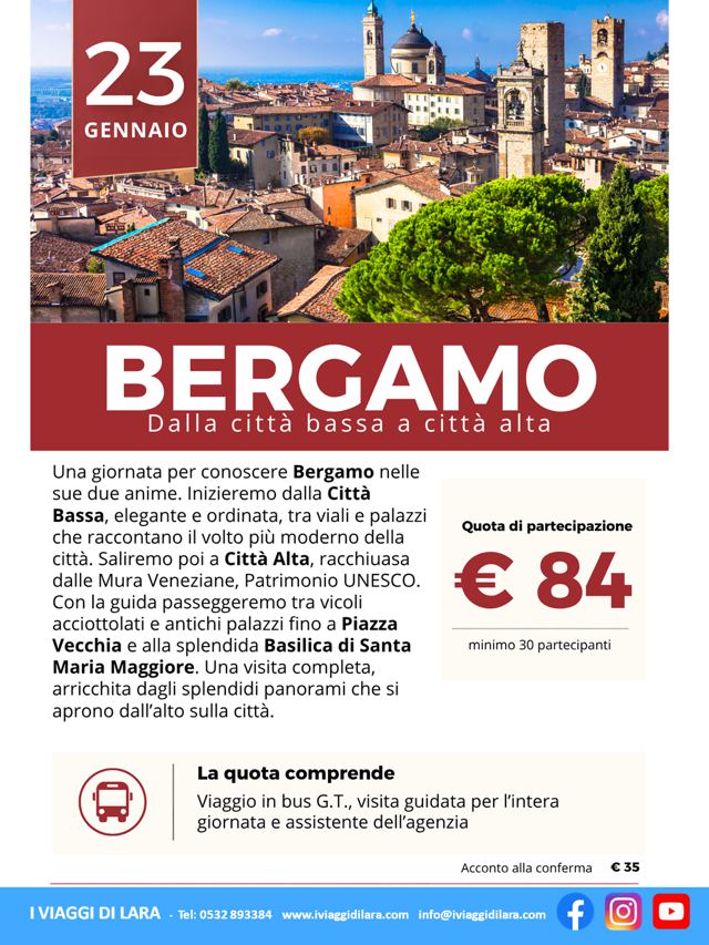 Viaggi di gruppo-Bergamo corn- i viaggi di lara